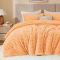 BEDELITE Fleece Twin Comforter Set -Super Soft & Warm Fluffy Coral Bedding by BEDELITE