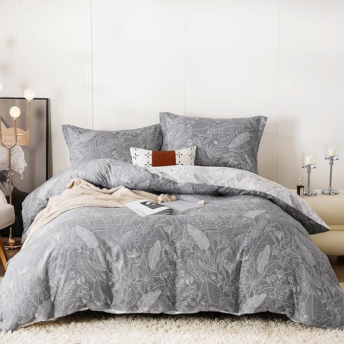 OAITE Duvet Cover Set, 100% Cotton Comforter Cover by OAITE