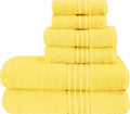 BOUTIQUO 6 Pack Cotton Towel Set, Contains 2 Bath Towels 28x55 inch, 2 Hand by BOUTIQUO