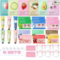 42 PCS Spa Party Supplies for Women, Spa Party Favors, Facial Masks, Under Eye by Unknown