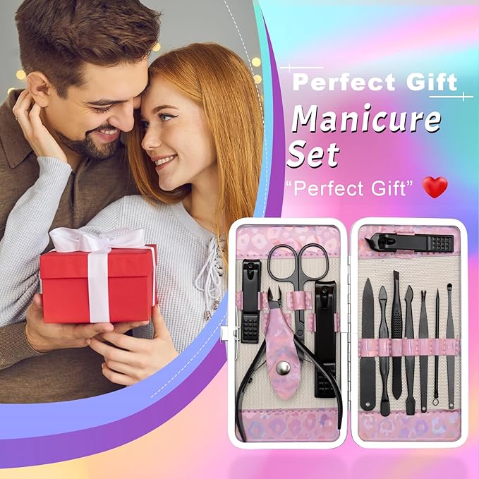 CGBE Nail Clippers Set, Manicure Set Pedicure kit - Image 8