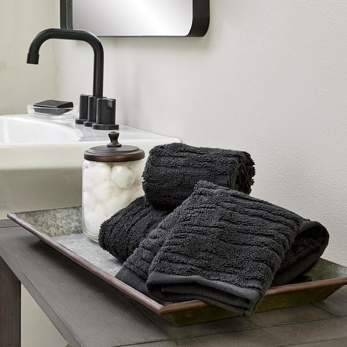 SKL Home CloudSoft 100% Cotton Luxury 6-Piece Towel Set, 600 GSM, Ultra Plush & - Image 4