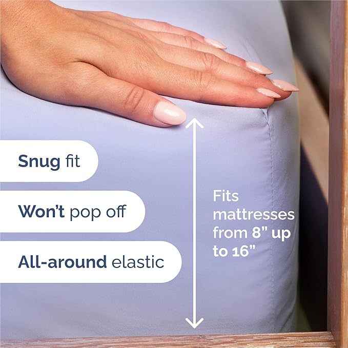 King Size 4 Piece Sheet Set - Image 3