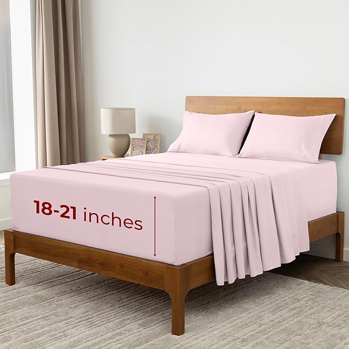 Mellanni Extra Deep King Sheets by Mellanni