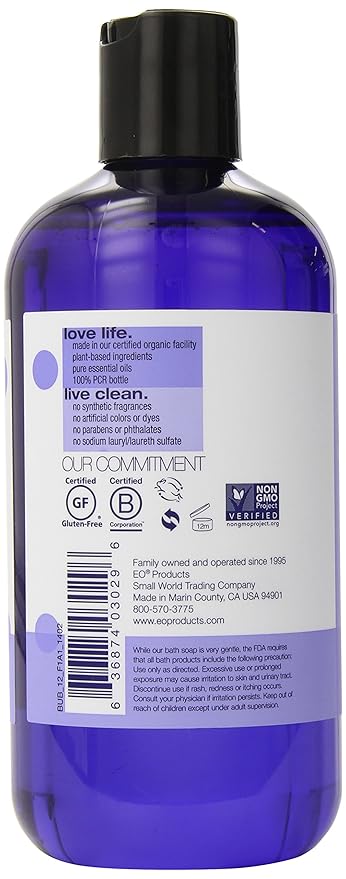 EO Bubble Bath: French Lavender, 12 Ounce - Image 3