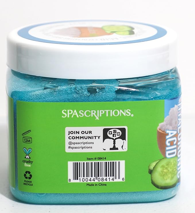 SpaScriptions Cucumber Sugar Scrub - Image 3
