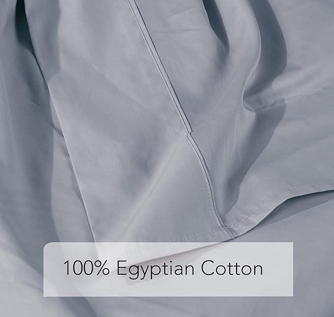 Flat Sheet Only Twin Size, 400 TC 100% Egyptian Cotton Flat Sheet - Image 7