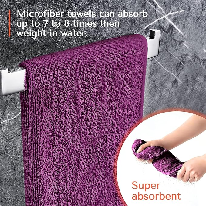 TASALON Microfiber Hair Towel for Salon - Image 3