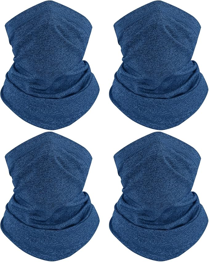 TICONN Neck Gaiter Face Cover Scarf, Neck Warmer Breathable Sun & Wind-proof by TICONN