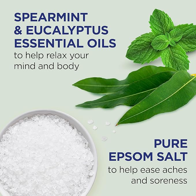 Dr Teal's Body Wash with Pure Epsom Salt, Relax & Relief with Eucalyptus & - Image 2