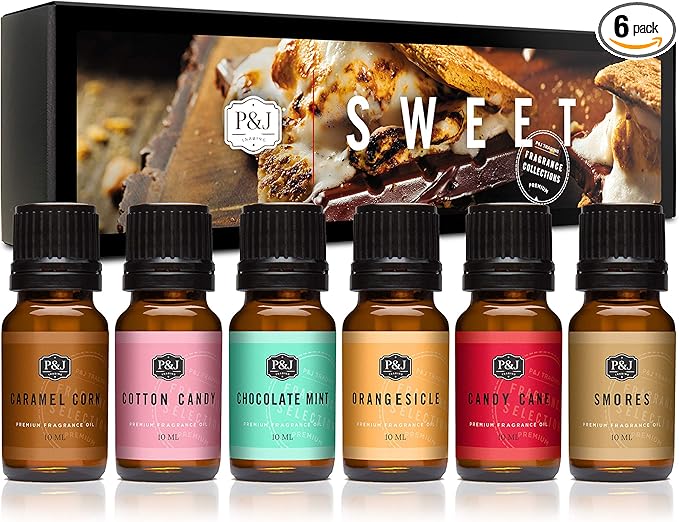 P&J Trading Fragrance Oils for Diffusers for Home Sweet Set Fragrance Scents by PJTrading