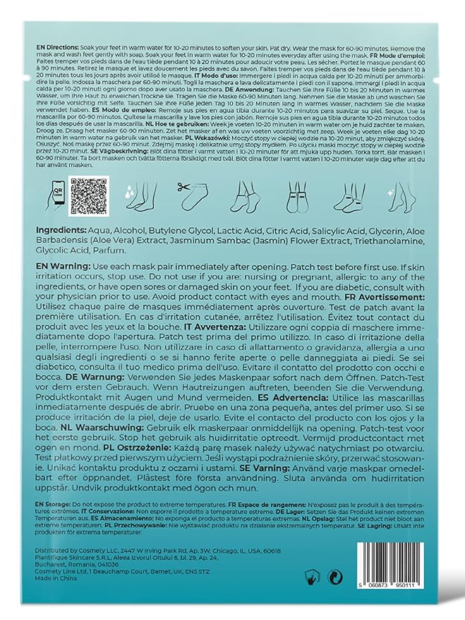 PLANTIFIQUE Foot Peeling Mask - Image 2