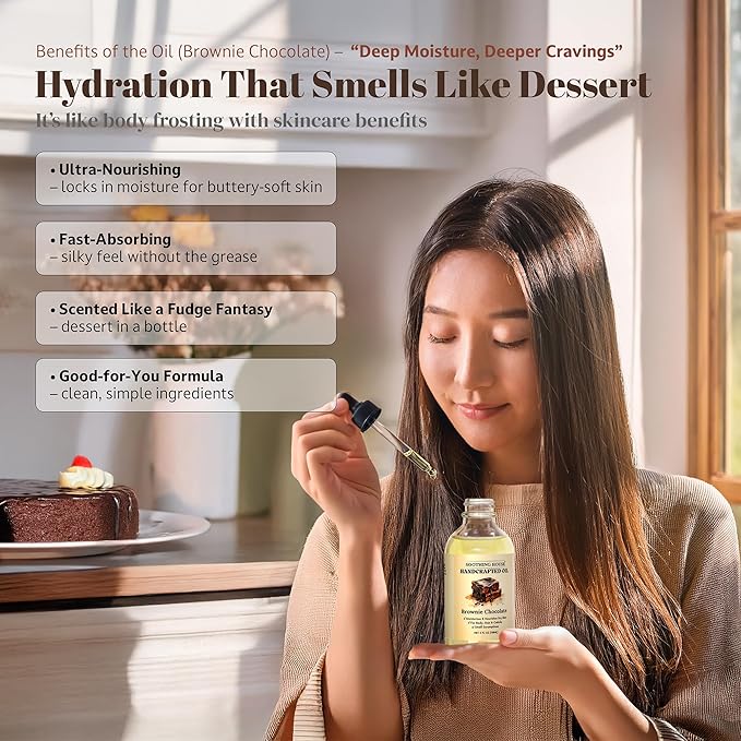 Brownie Chocolate Body Oil - Image 9