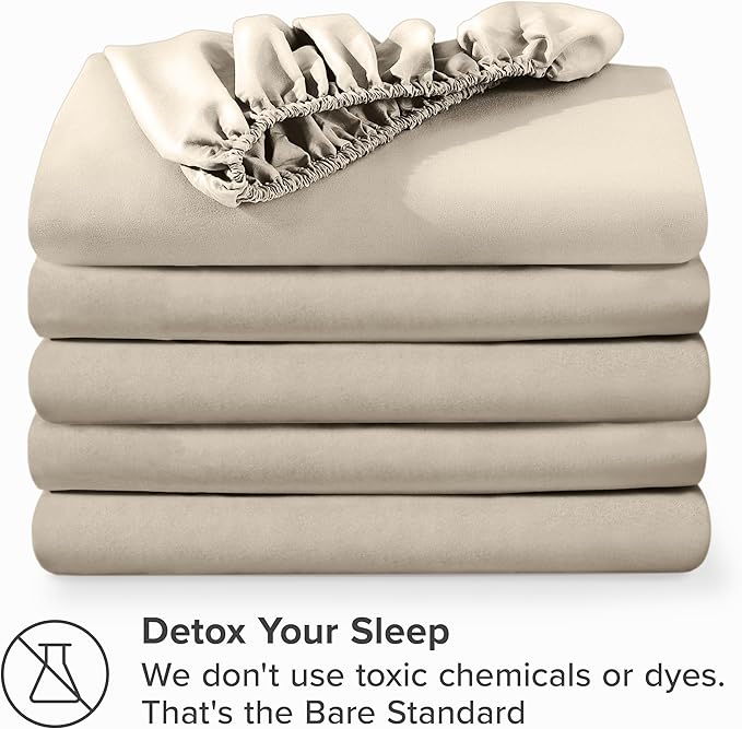 Bare Home 5-Pack Fitted Bottom Ultra-Soft Sheets Queen - Image 7