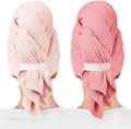 ROLSHOL 2 Packs Large Microfiber Hair Towels by ROLSHOL