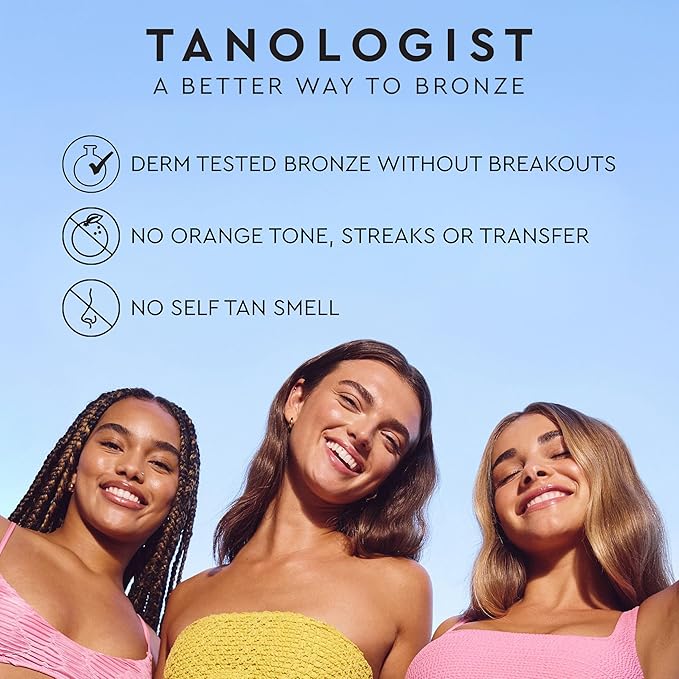 Tanologist Blending Brush, For Tanning Mousse, Water & Gradual Tanning Lotion - Image 3