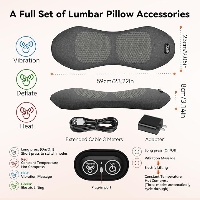 3 in 1 Smooth Spine Triple Fusion Back Massager - Image 6