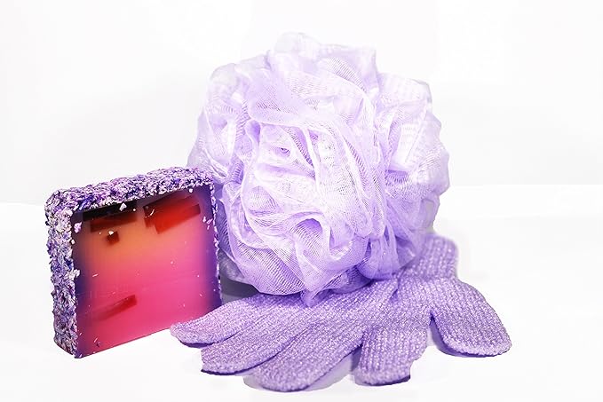Linda Exfoliating Bath Gloves - Image 7