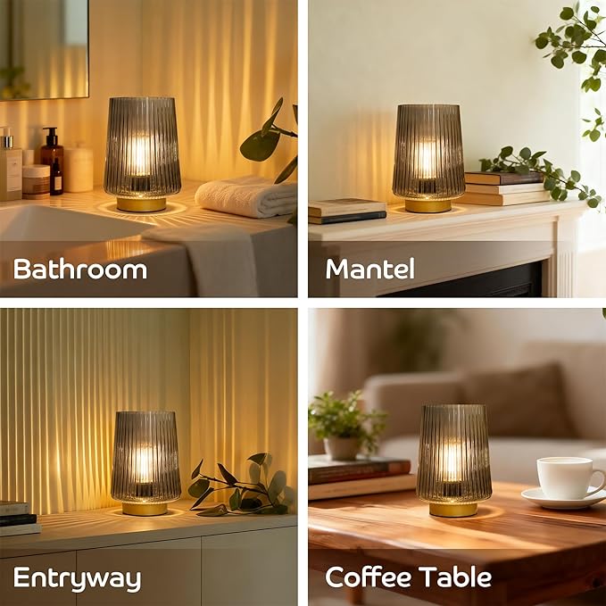 LUSHARBOR Battery Operated Lamp - Image 5