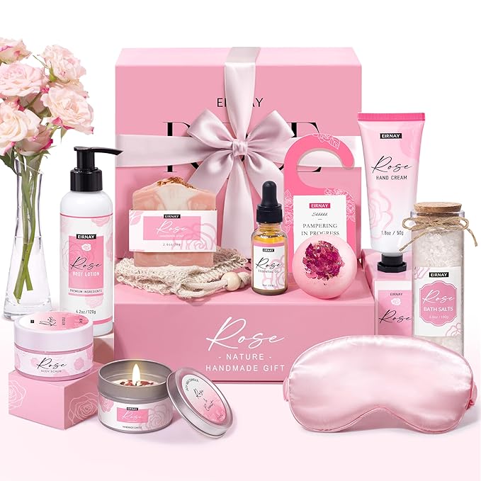 Gifts for Women Birthday Gift Baskets Home Spa Relaxing Self Care Gift for by Unknown
