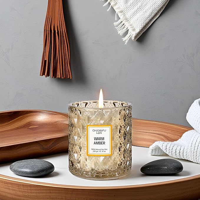 Chloefu LAN Amber Candles, Luxury Candle - Image 6