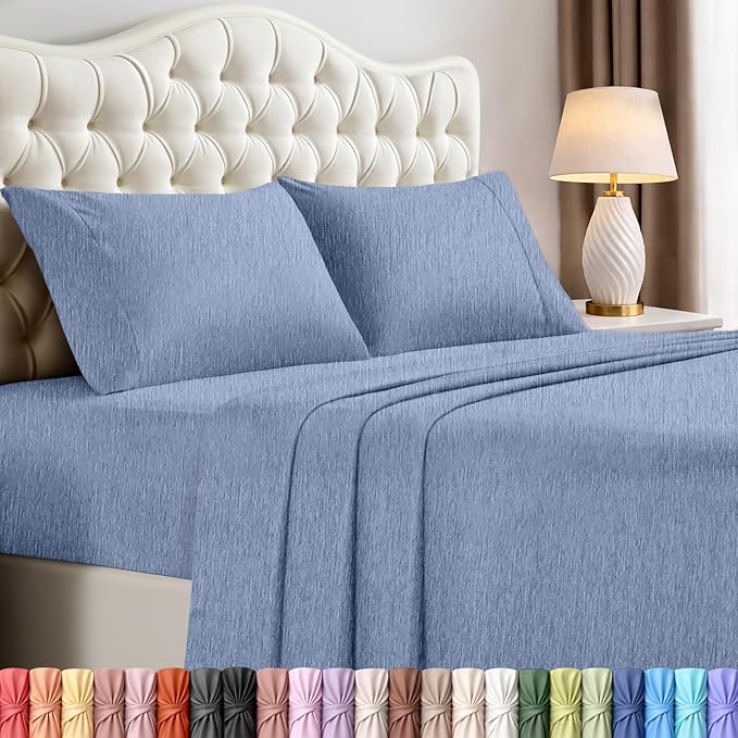 Utopia Bedding Queen Size Sheet Set – 4 Piece Bed Sheets, Soft and Breathable by UTOPIABEDDING