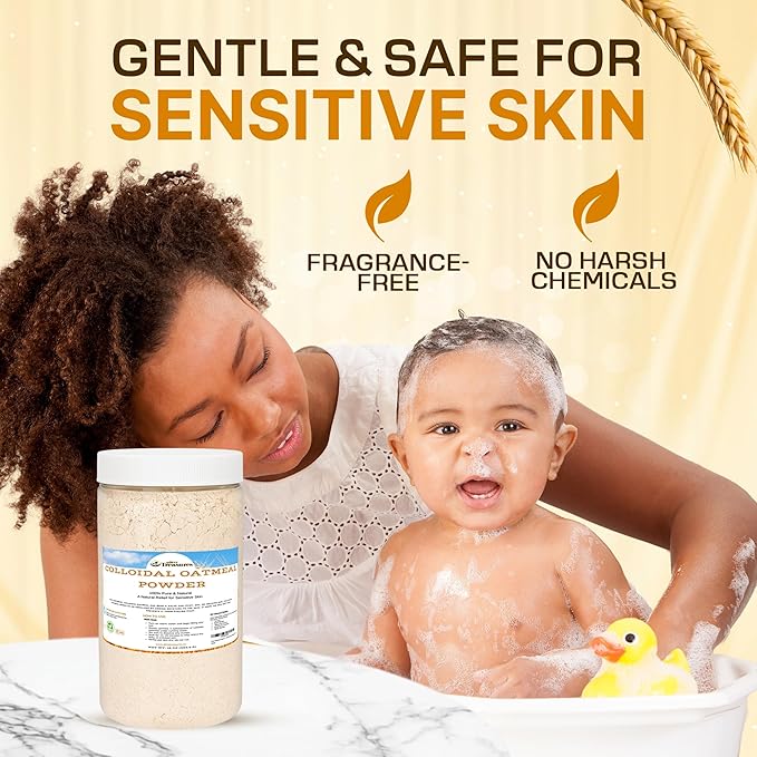 Dirty Treasures Colloidal Oatmeal Bath | Eczema & Itchy Skin Relief | Baby-Safe - Image 3