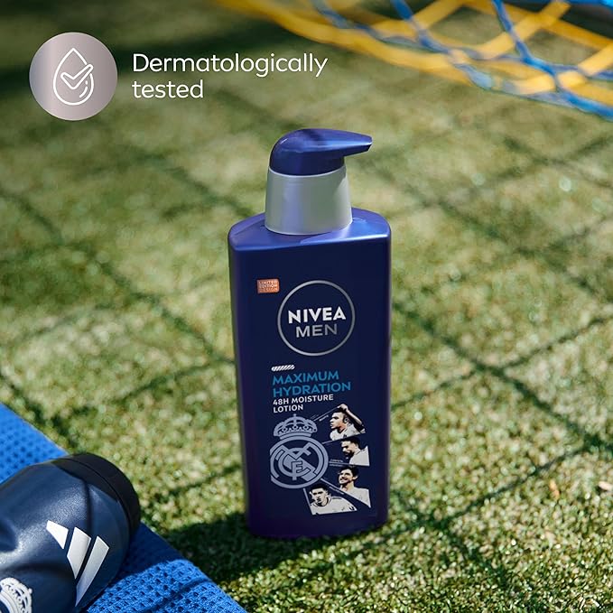 NIVEA MEN Real Madrid Limited Edition Design Maximum Hydration 48-Hour Moisture - Image 7