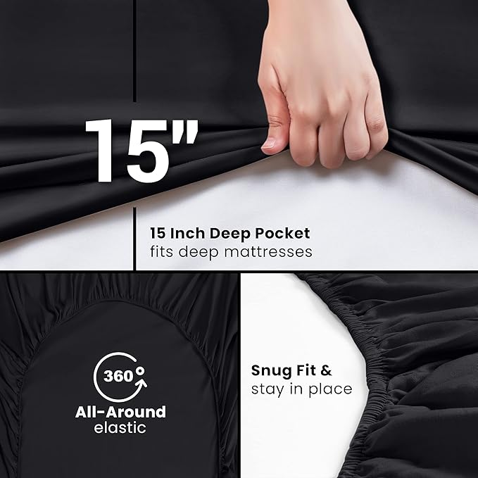 Utopia Bedding Fitted Sheet - Image 6