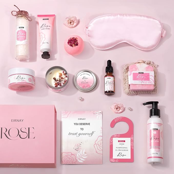 Gifts for Women Birthday Gift Baskets Home Spa Relaxing Self Care Gift for - Image 2