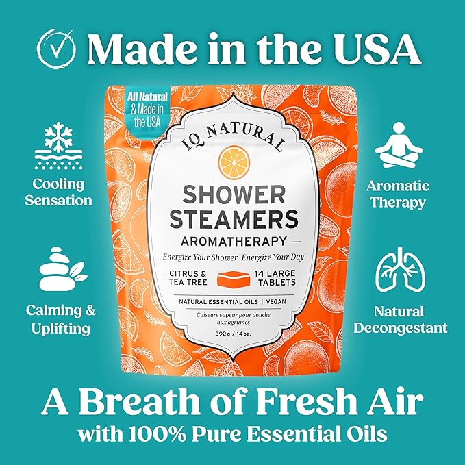 Citrus Shower Steamers Aromatherapy - Image 2
