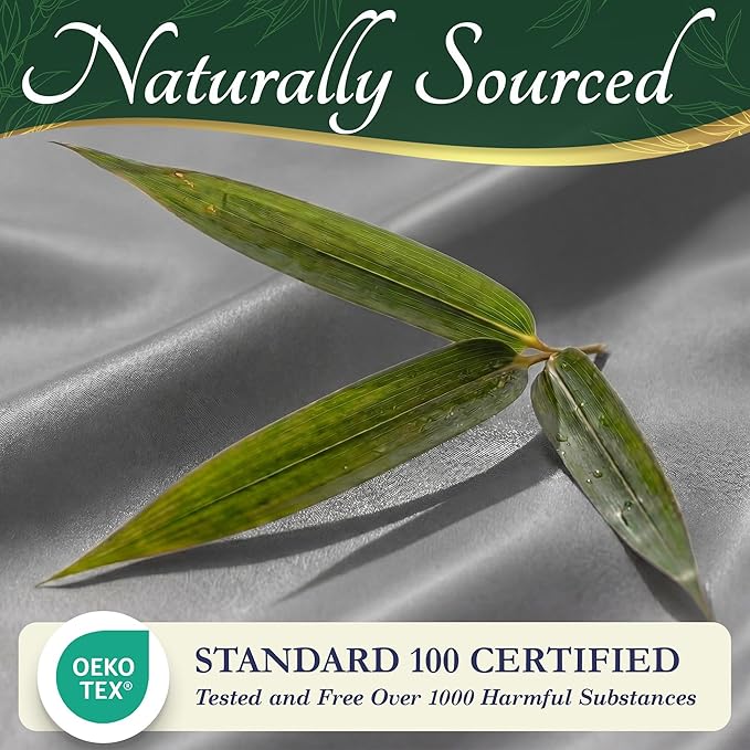 DECOLURE 100% Viscose Derived from Bamboo Sheets Queen Size - Image 7