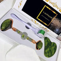 100% Authentic Jade Roller and Gua Sha Set by LAVONNE