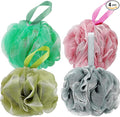 DadyMart Bath Shower Loofah Sponge 60g Bath Mesh Pouf Shower Ball Body Scrubber by DadyMart