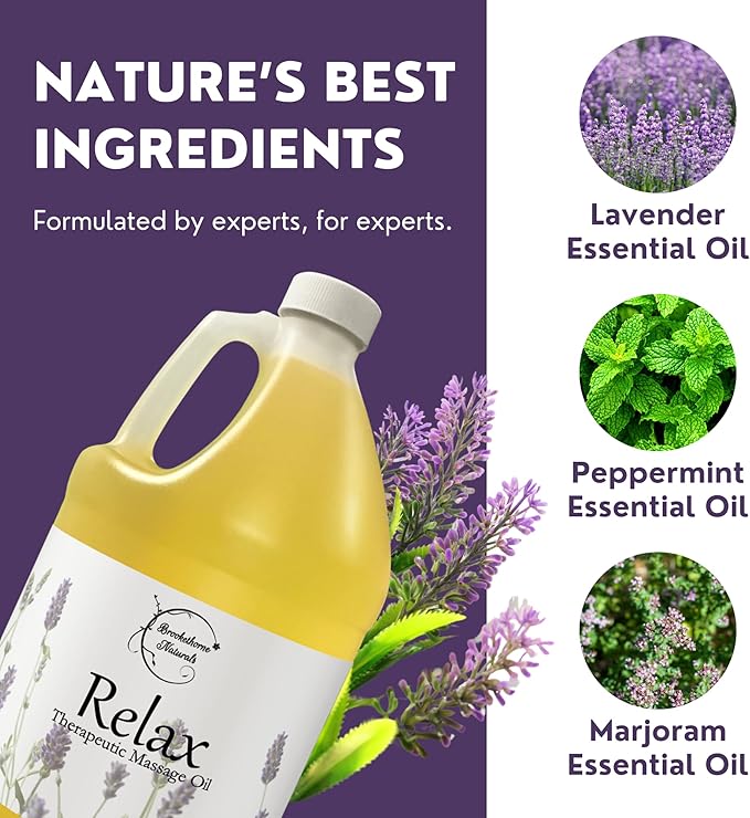 Relax Massage Oil for Massage Therapy | Professional Quality Oil - Image 3