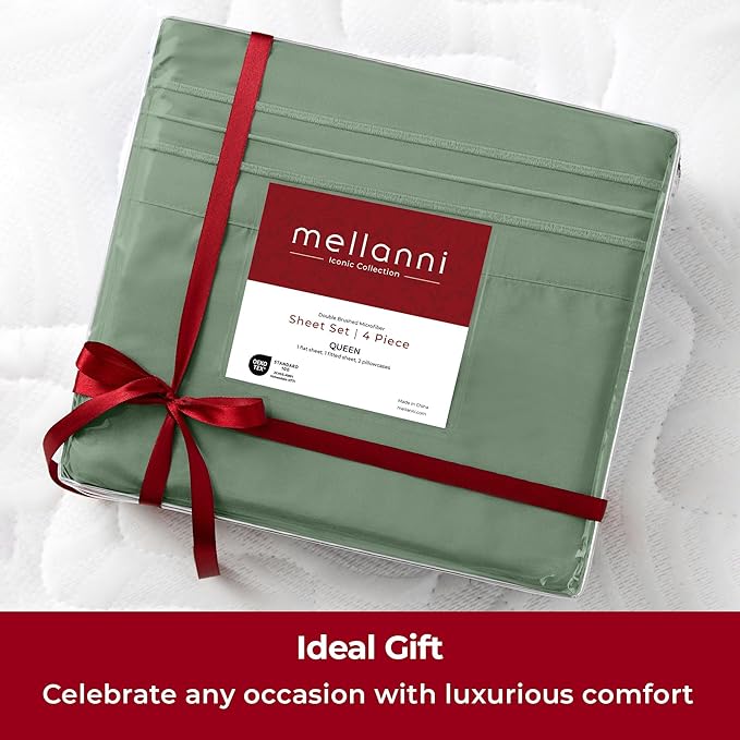 Mellanni Extra Deep California King Sheets - Image 9