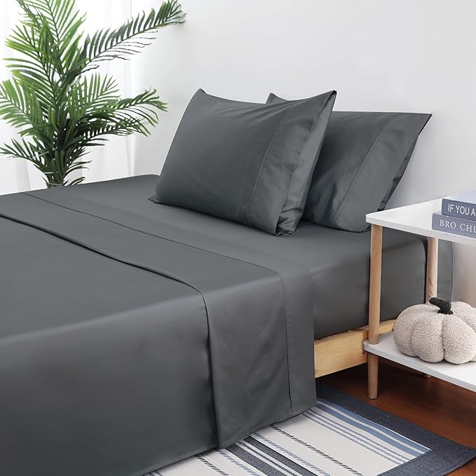 Flat Sheet Only King Size, 400 TC 100% Egyptian Cotton Flat Sheet - Image 4