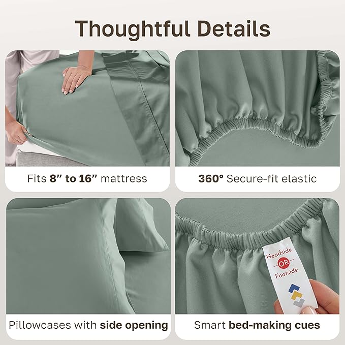 California Design Den King Size Sheet Set - Image 6