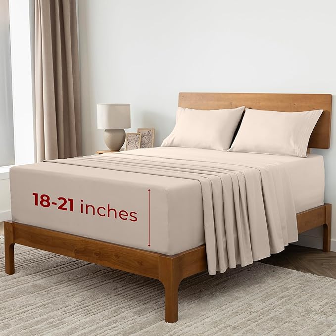 Mellanni Extra Deep King Sheets by Mellanni