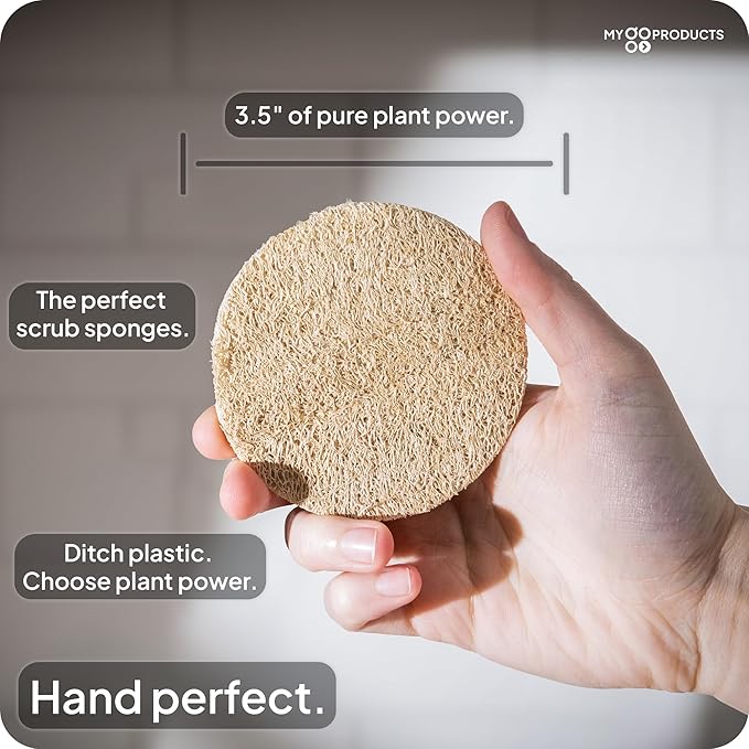 LoofaGO Natural Loofah Sponges - Image 5