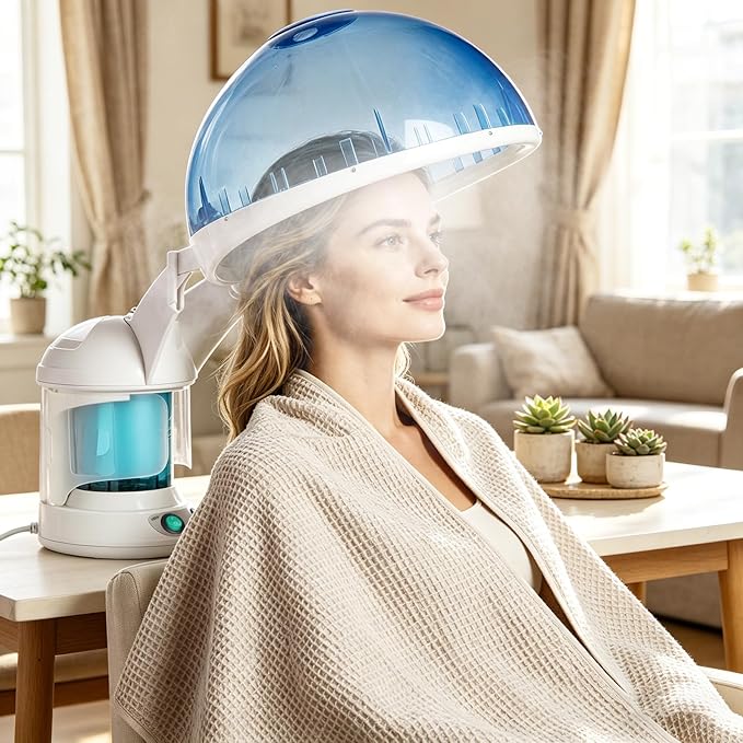 SUPER DEAL Hair Steamer PRO 3 in 1 Multifunction Ozone Facial Steamer - Image 2