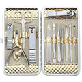 Manicure Set Professional Nail Clippers Kit Pedicure Care Tools- Stainless by KeibyCitom