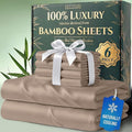 DECOLURE 100% Viscose Derived from Bamboo Sheets Queen Size by DECOLURE