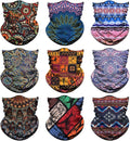 Venswell Neck Gaiter Face Mask Men Women, Seamless Bandana Rave Face Cover by Venswell