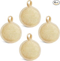 YIQINGJIE Natural Loofah Exfoliating Face Scrubber, Facial Scrubber Loofa Pads by YIQINGJIE