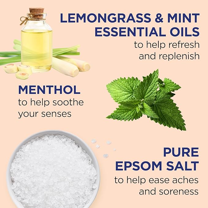 Dr Teal's Epsom Salt Magnesium Soak, Pre & Post Workout - Image 4