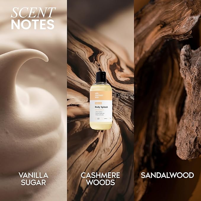 Her Fantasy Box | Body Splash Vanilla Drip Fragrance Oil – Warm Vanilla Sugar - Image 5