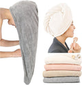 ROLSHOL Extra Large 4 Pack Microfiber Hair Towel Wrap by ROLSHOL