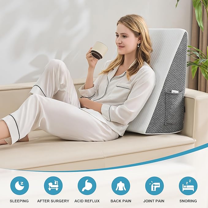 Yojoker Wedge Pillow for Sleeping - Image 2