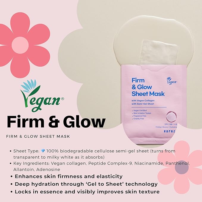 Best Collection – Premium Vegan Korean Sheet Mask Set | Firming, Hydration & - Image 3